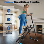🔥QUEIMA DE ESTOQUE! Simulador De escada e Caminhada para casa Dobrável suporta até 200KG!