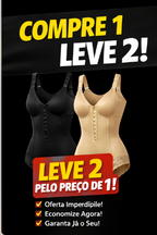 [PAGUE 1 LEVE 2] BODY MODELADOR QUE REDUZ ATE 12CM DE BARRIGA - EFEITO BARRIGA CHAPADA🔥