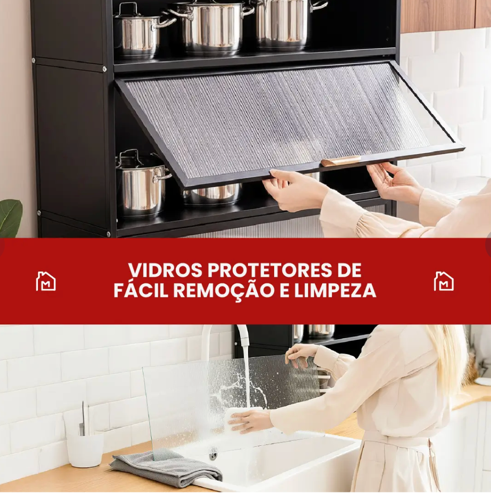 [LEVE 2, PAGUE 1] Armário em Aço Multifuncional 5 em 1 + BRINDES EXCLUSIVOS🔥
