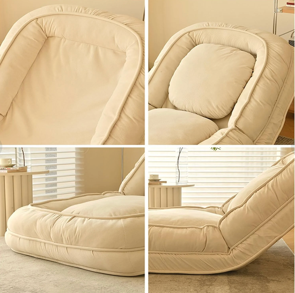 [LEVE 2 PAGUE 1] Sofá Cama Algodão Retrátil 5 em 1 + BRINDE: Almofadas Cushion