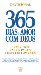 Livro Devocional 365 Dias De Amor Com Deus Edição 1 Português 2024 King Books