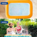 Mega oferta!🔥 Piscina de ar rápido dobrável reforçada em material PVC de grande capacidade + (Bomba de brinde)