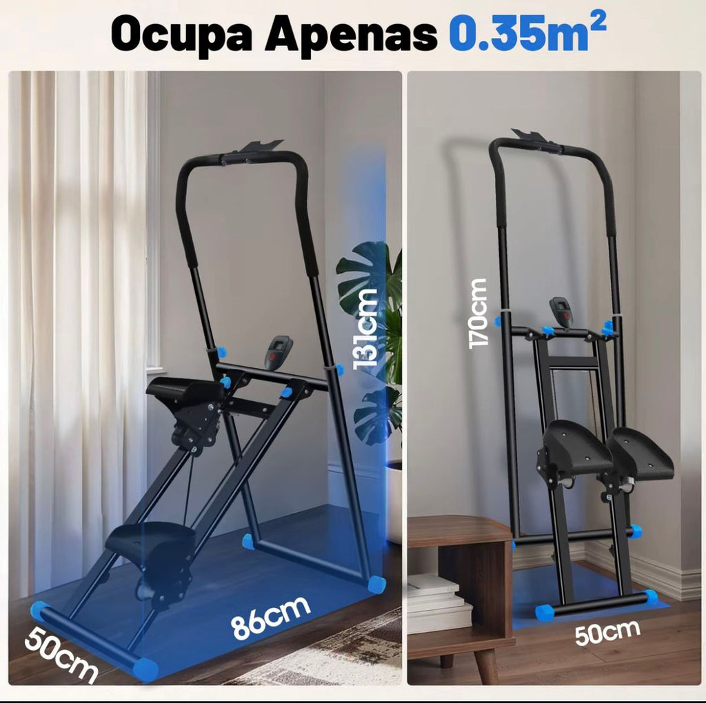 🔥QUEIMA DE ESTOQUE! Simulador De escada e Caminhada para casa Dobrável suporta até 200KG!