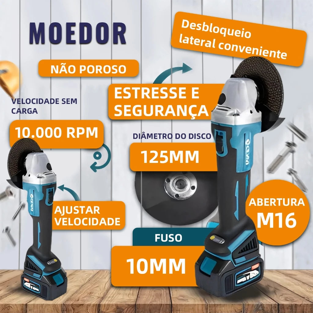 🔥【GENAI】🔥KIT DE FERRAMENTAS 4 em 1 + (MALETA DE BRINDE)