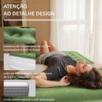 🔥 OFERTA DE FÁBRICA! Colchão Inflável Queen Casal Cama De Campanha Bomba Inflável Com Bateria De Lítio Integrada JOYFOX - Oferta limitada!🔥
