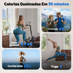 🔥QUEIMA DE ESTOQUE! Simulador De escada e Caminhada para casa Dobrável suporta até 200KG!