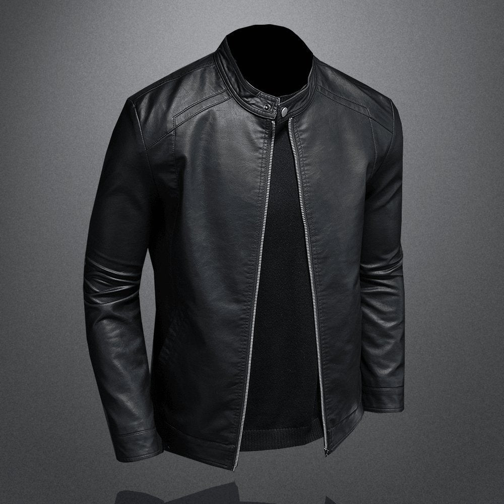 Jaqueta de Couro Masculina - Elegância e Durabilidade
