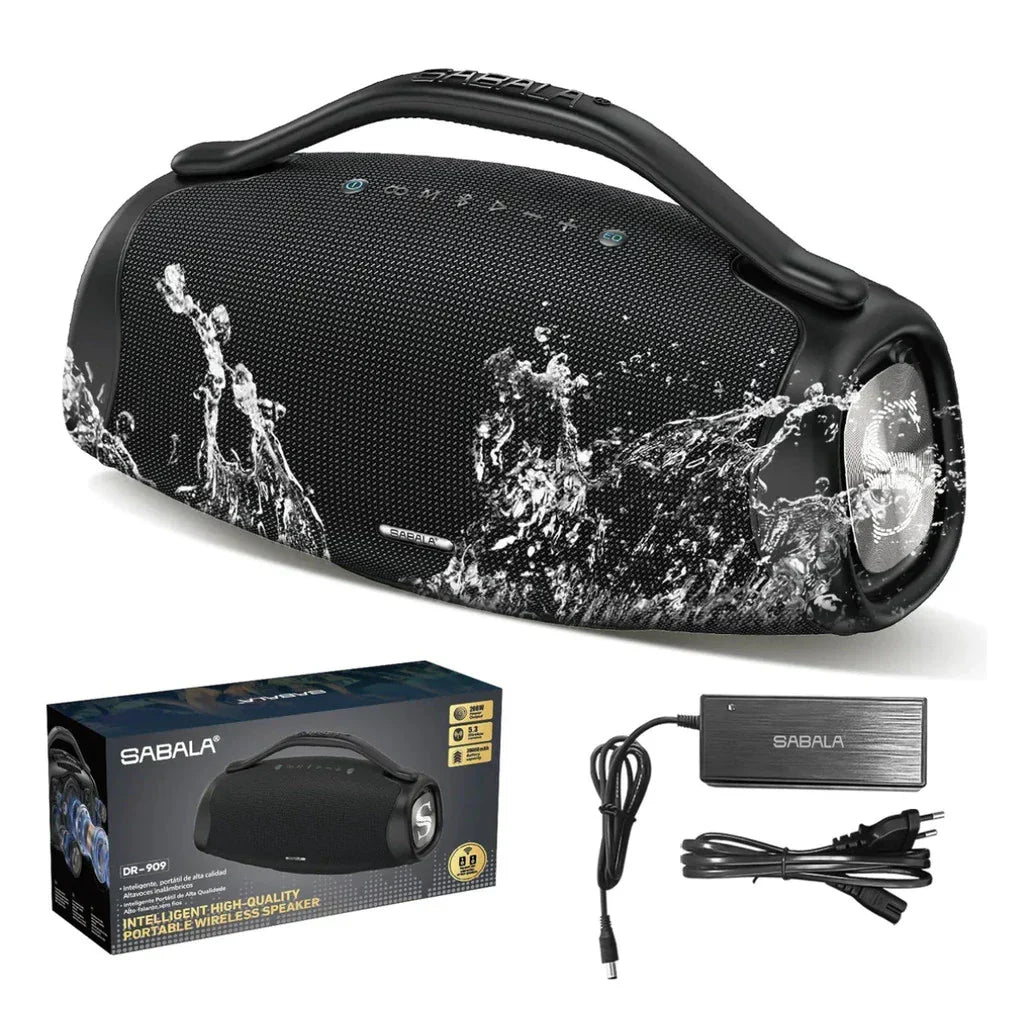 🔥  QUEIMA DE ESTOQUE!! 🔥 Caixa de Som Sabala Boombox DR-909 Bluetooth 200w 39000mah Tws Ipx6.